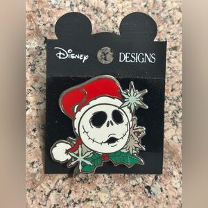 Disney Pin Nightmare Before Christmas Jack Skellington Holiday Santa